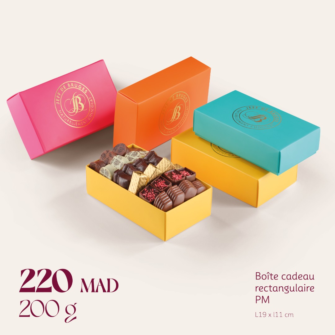 Boîte cadeau rectangulaire